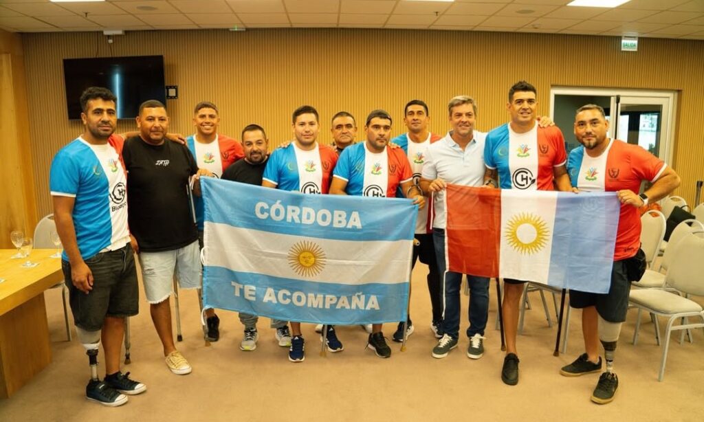 El Gobierno de Córdoba acompaña a Los Teros en su camino a la Copa Libertadores de Fútbol de Amputados