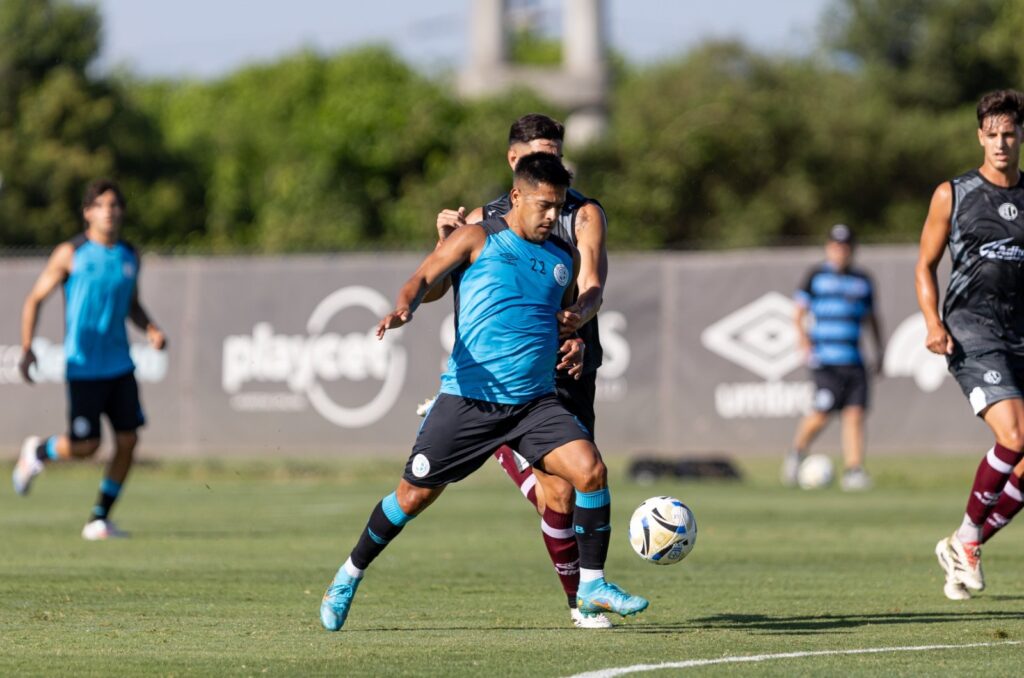 Inicio de amistosos: Belgrano le ganó a Central Córdoba en el predio Armando Pérez