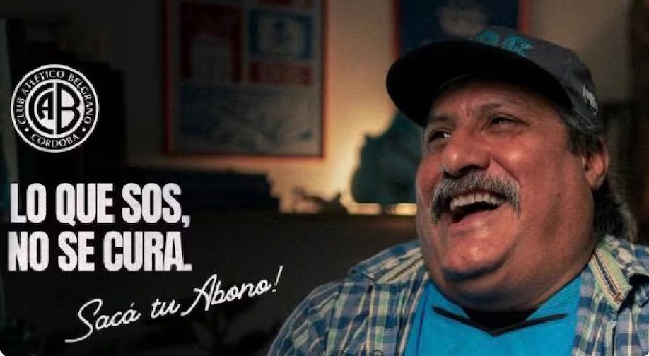 Si te pasas la vida alentando, saca tu abono, lo que sos no se cura