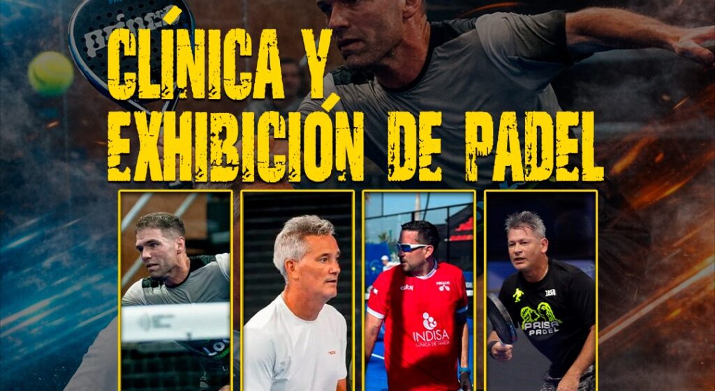 Clínica y exhibición de Padel en Cruz del Eje