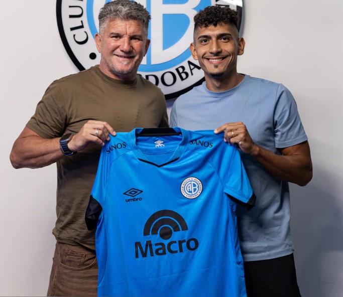 Adrián Sánchez es nuevo jugador del Club Atlético Belgrano