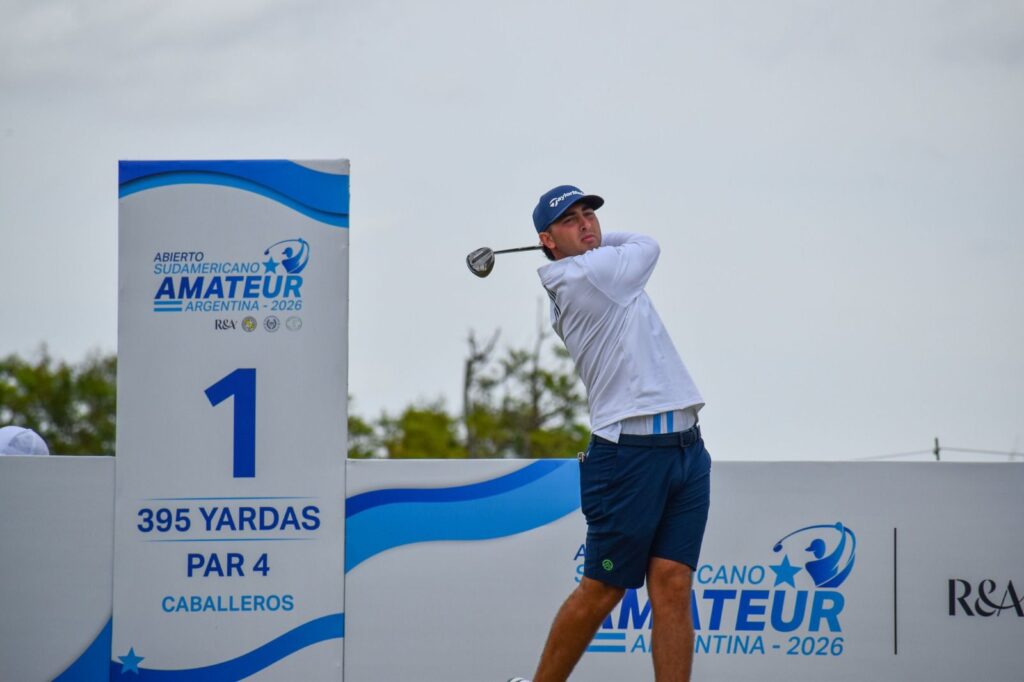 Destacada actuación del golfista Leandro Mihaich en el Abierto Sudamericano Amateur