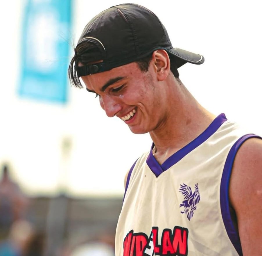El cordobés Felipe González Rivero, protagonista de la Copa Argentina de Beach Handball