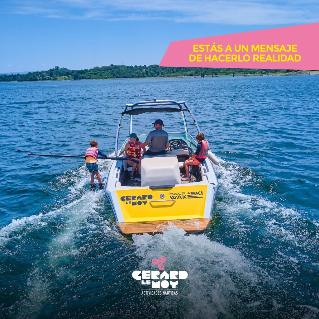 «Gerard Le Moy Actividades Náuticas» será sponsor del Campeonato Mundial de Esquí Náutico Sub-17 – Villa Dolores 2026