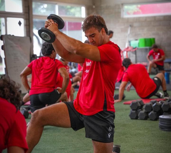 Los Dogos XV comenzaron a entrenar pensando en el Súper Rugby Américas