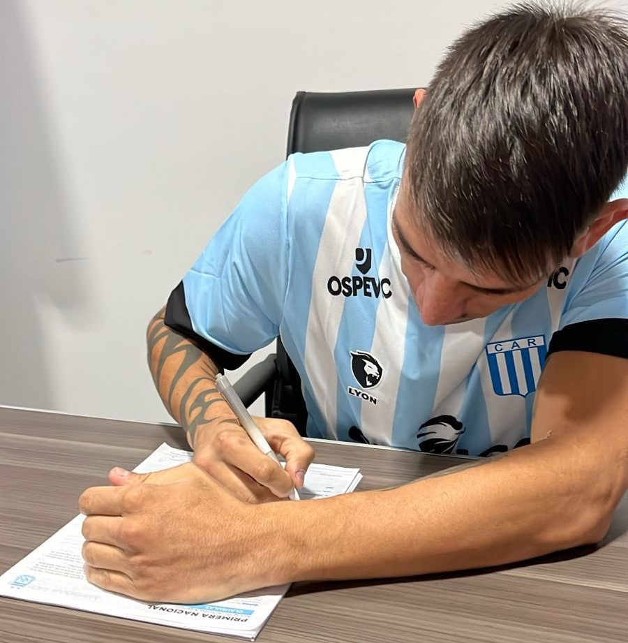 Ricardo Centurión fue presentado en Racing de Córdoba