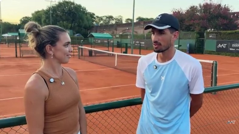 Cachin comenzó su primera temporada como entrenador tras su retiro, en el Challenger TCA