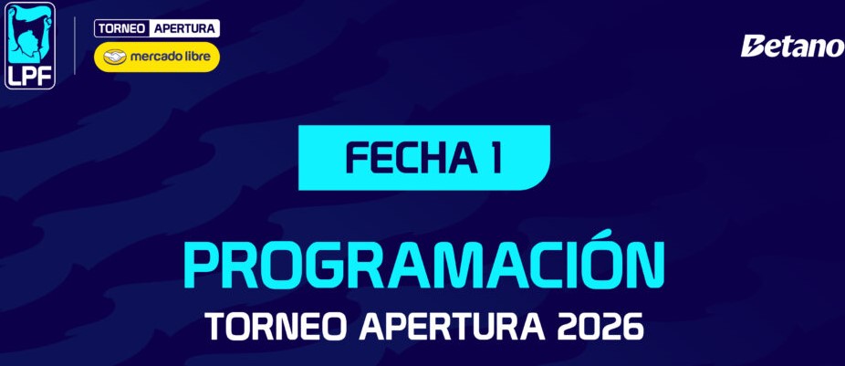 1ª Fecha del Torneo Apertura 2026: agenda, días, horarios y árbitros de los equipos cordobeses