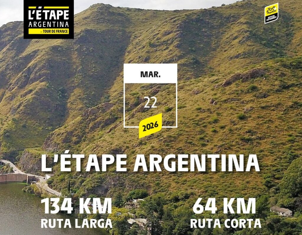 L’Étape Argentina by Tour de France que se realizará en Córdoba cruza fronteras
