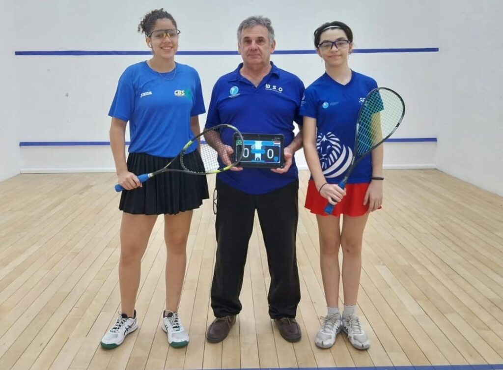 El Sudamericano Juvenil de Squash también tuvo presencia cordobesa en el equipo arbitral