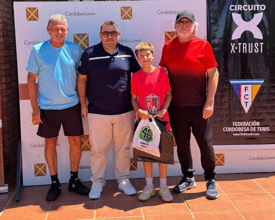 El Córdoba Lawn Tenis fue sede del Circuito Regional de Menores