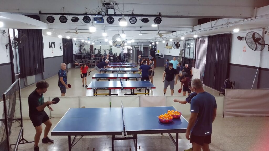 El Tenis de Mesa del Club ACV comenzó el año con plena participación
