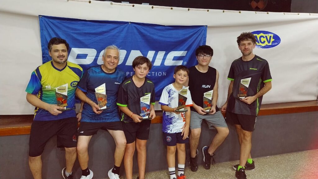 En el Club ACV se disputó la Primera Fecha del Circuito Donic -Categoría Aficionados-