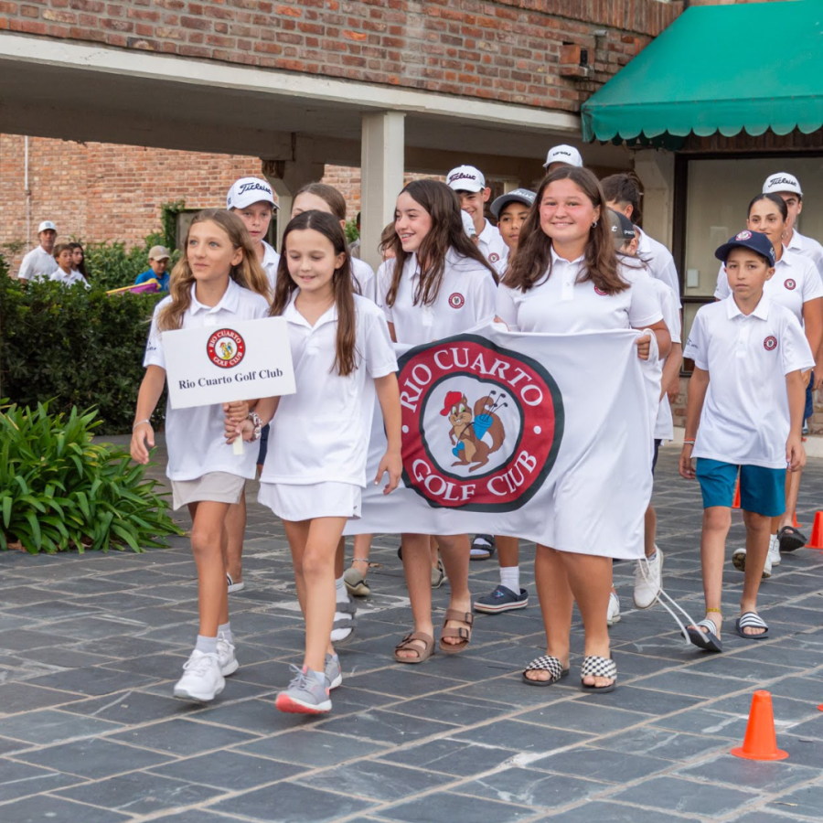 Río Cuarto Golf Club se consagró campeón del Torneo Nacional Interclubes Junior
