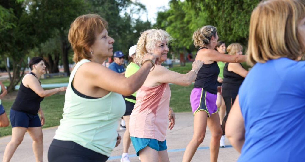 Trece años latiendo en el Parque: la aeróbica del Kempes, mucho más que ejercicio