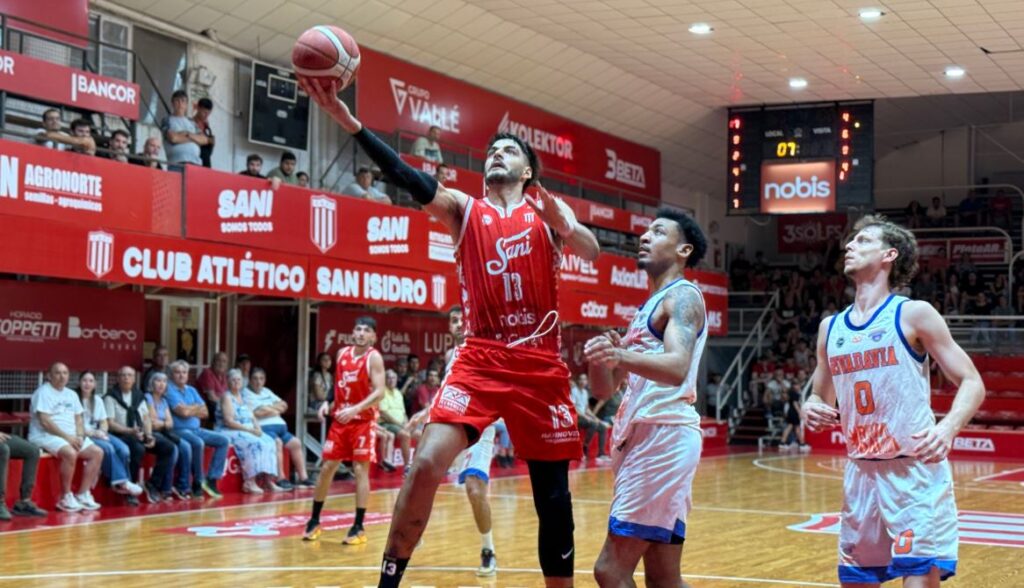 San Isidro demostró su fuerte localía ante Rivadavia Básquet de Mendoza
