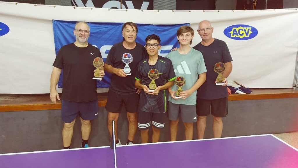 El Circuito Donic de Tenis de Mesa en el club ACV es un éxito