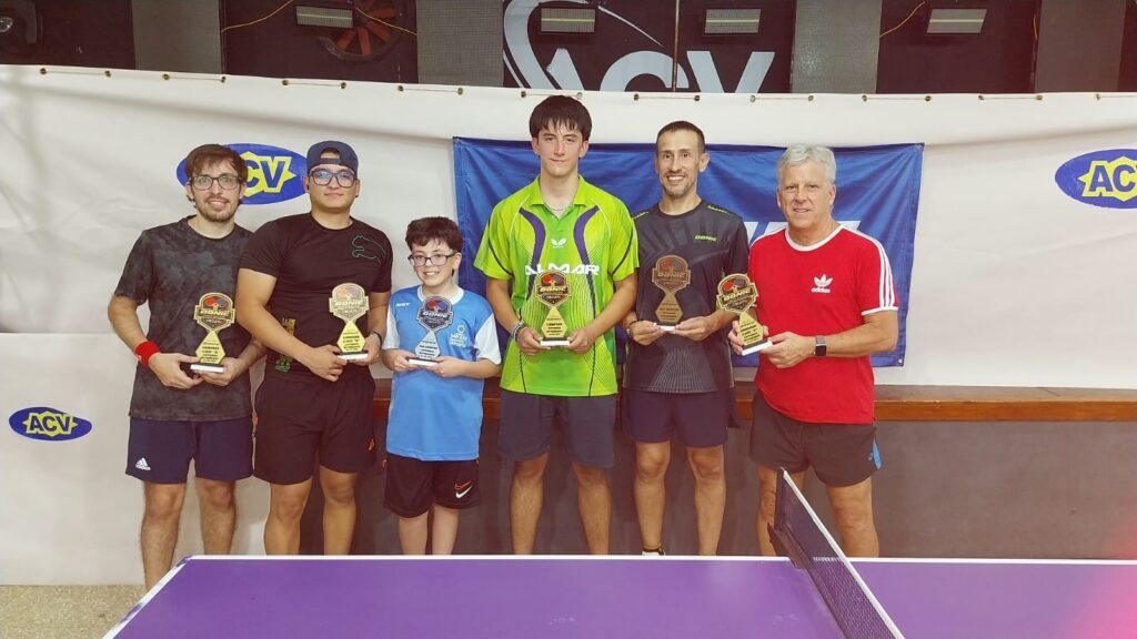 En las instalaciones del Club ACV se realizó el Circuito Donic de Intermedios