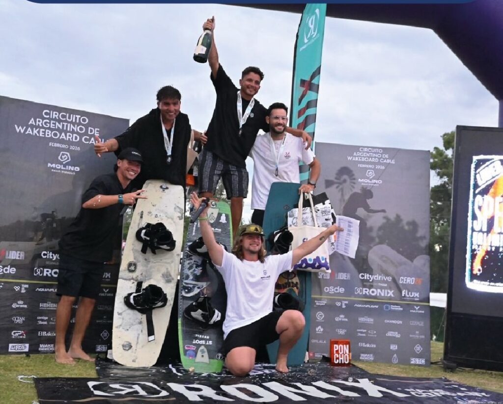 Se desarrolló en Córdoba el Campeonato Argentino de Wakeboard – Cable 2026