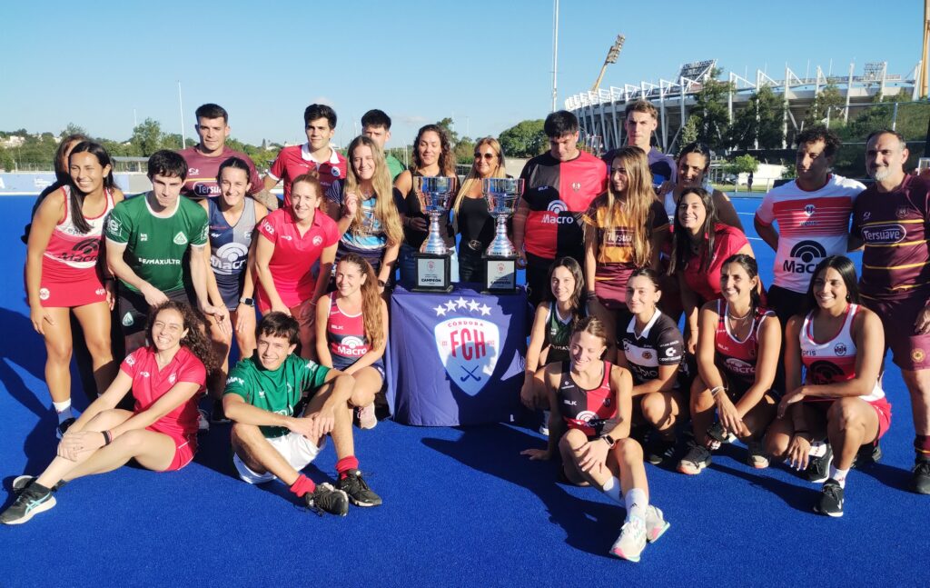 En la cancha Soledad García fueron presentados los torneos 2026 de Damas y Caballeros de Hockey