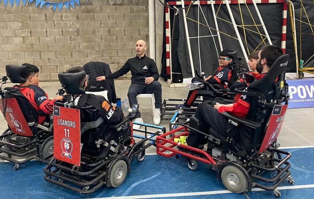 Se juega en Villa María la primera fecha de la Liga de Powerchair Football