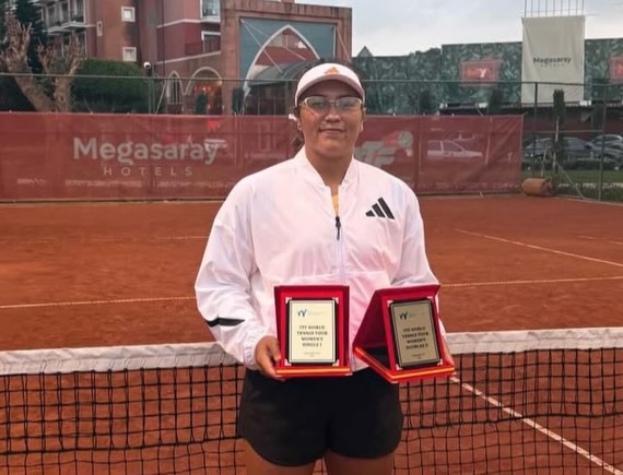 Gran desempeño de la cordobesa Luisina Giovannini ante la rusa Alexandra Shubladze