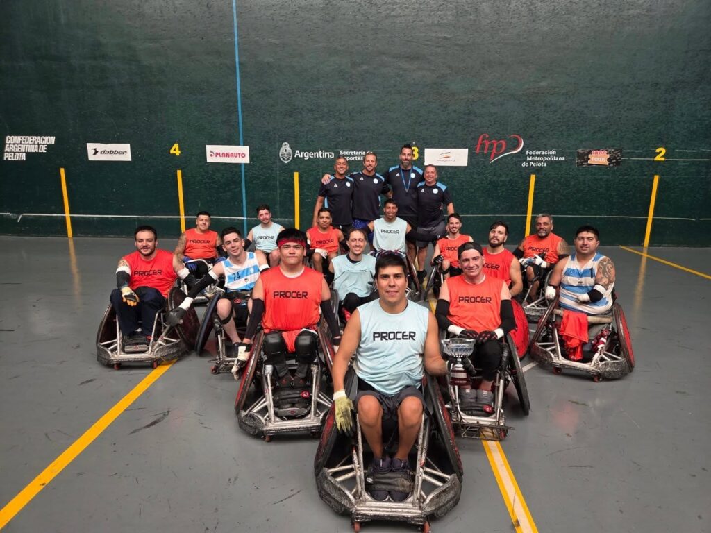 Rugby en silla: Los Ocelotes con participación cordobesa apuntan al repechaje mundial