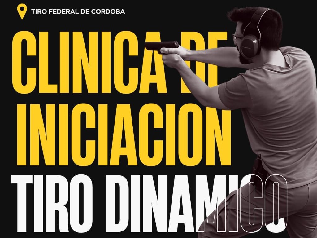 Clínica de iniciación de Tiro Dinámico en el Tiro Federal Córdoba