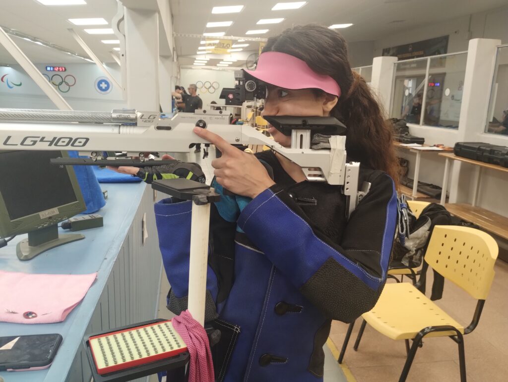 Tiro Deportivo: Marianela Am Ruiz y sus primeras experiencias en la competición