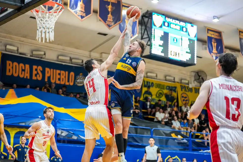 Instituto no pudo con Boca en la Bombonerita y se quedó afuera de la  Basketball Champions League Americas