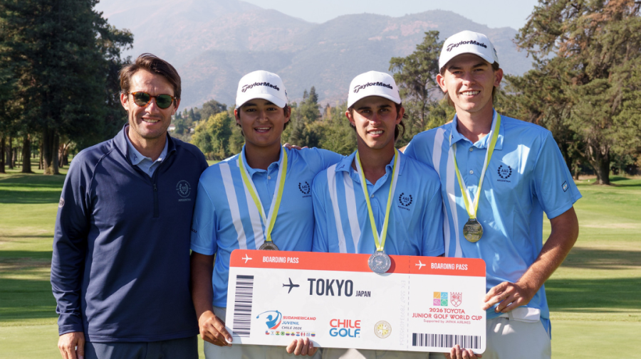 Jugadores de la Federación de Golf de la Provincia de Córdoba presentes en el Campeonato Sudamericano