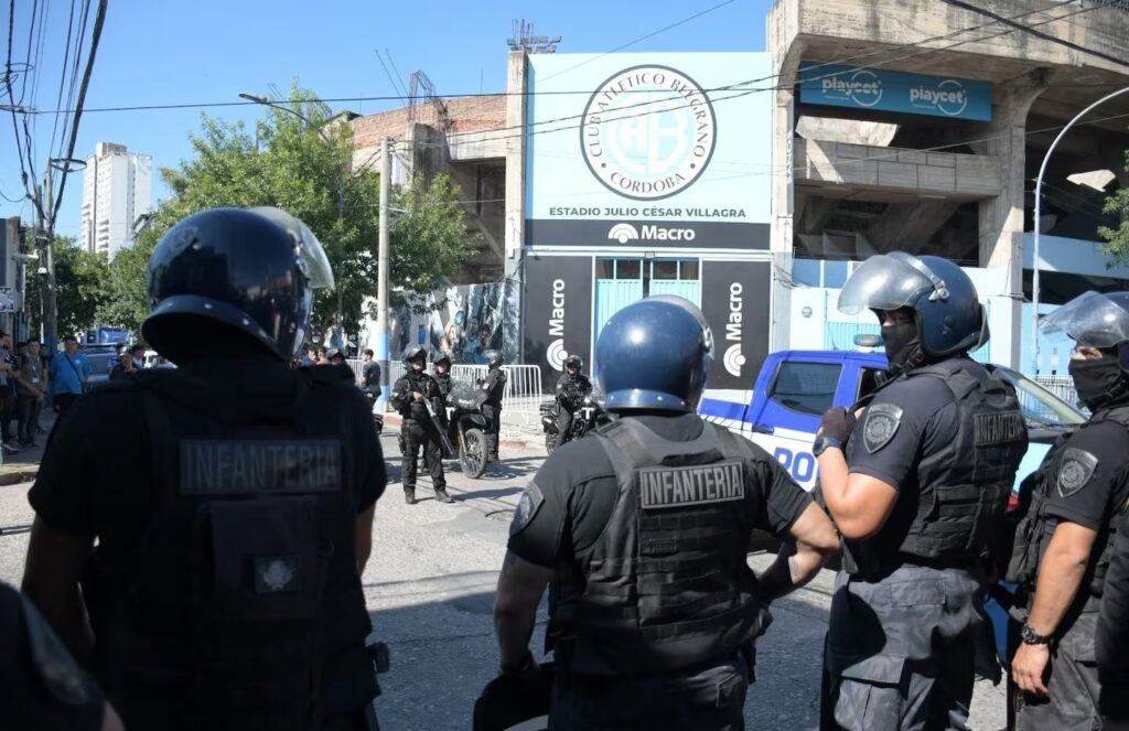 Belgrano – Talleres: Operativo de Seguridad