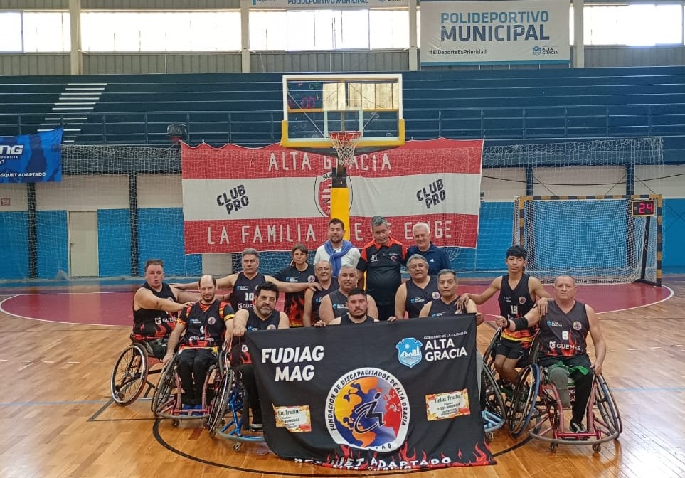 Fudiag-Mag inicia su preparación para la Liga Nacional B 2026 de Básquet Adaptado