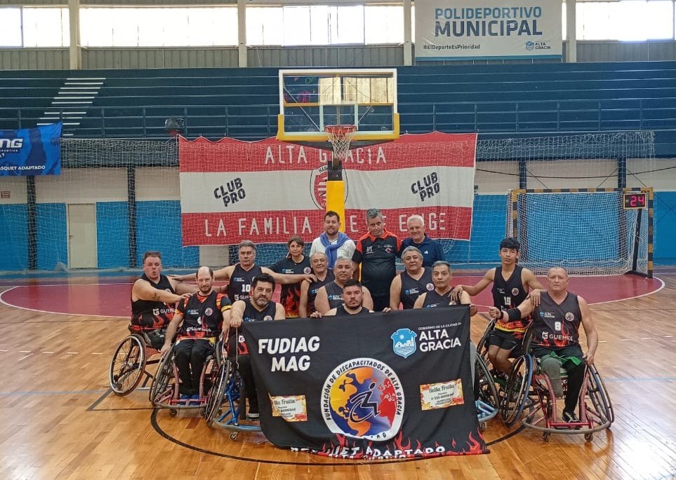 Fudiag-Mag se refuerza y se ilusiona con la Liga Nacional B de básquet adaptado