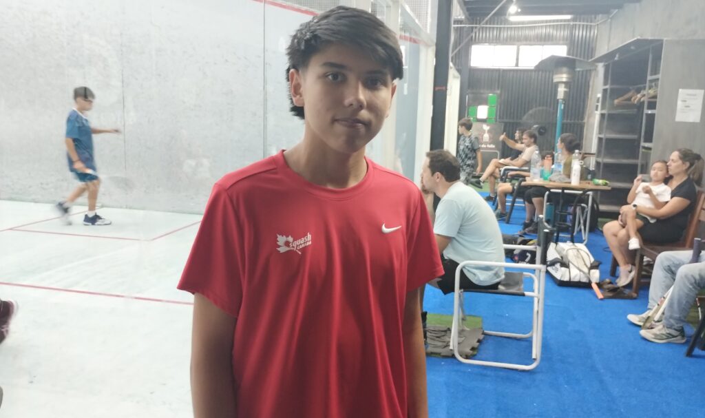 Máximo Fujisawa: Un destacado del Squash Cordobés