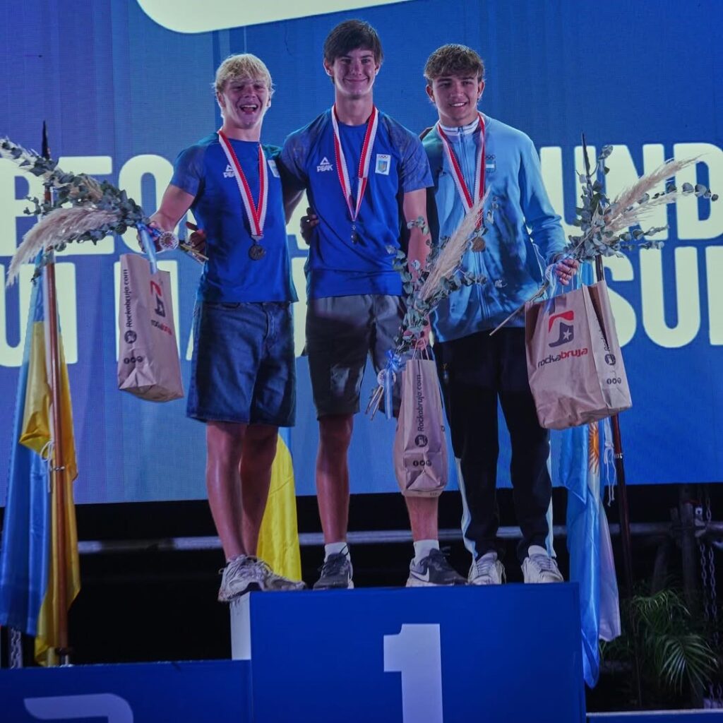 Bautista Ahumada se subió al podio en el Mundial IWWF Sub-17 de Esquí Náutico