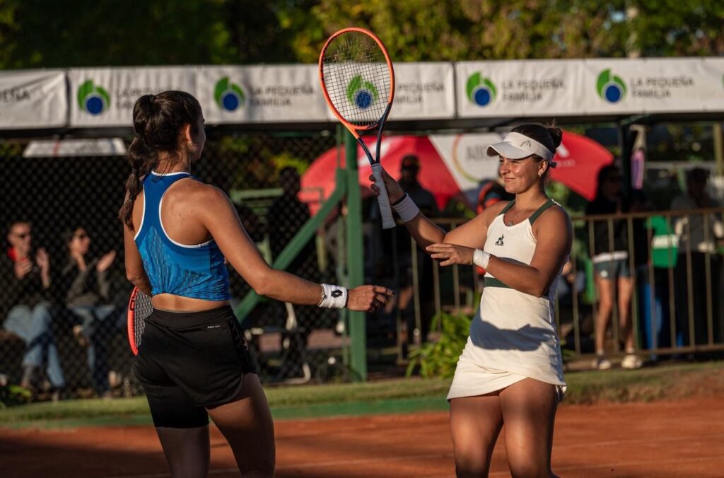 Luciana «Luli» Moyano Campeona en dobles en el W-35 de Junín