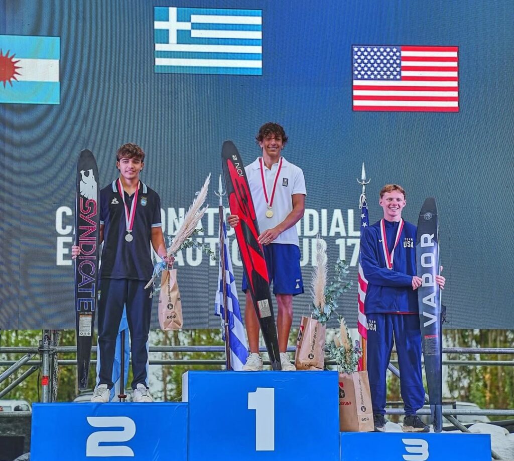 Mundial de Esquí Acuático IWWF Sub-17: Bautista Ahumada Subcampeón del Mundo