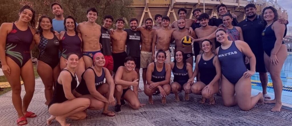 Primera clínica de Waterpolo con los «Wattas»