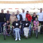 El Kempes fue escenario de una jornada de inclusión, deporte y superación junto a la Fundación Súper Adaptados
