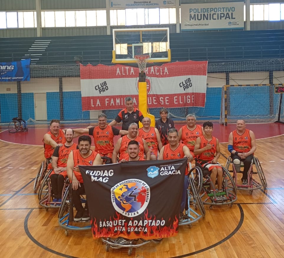 Fudiag-Mag buscará ser protagonista en la Liga Provincial de Básquet Adaptado