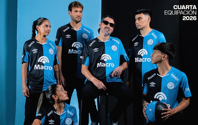 Umbro y Belgrano presentan la cuarta equipación 2026