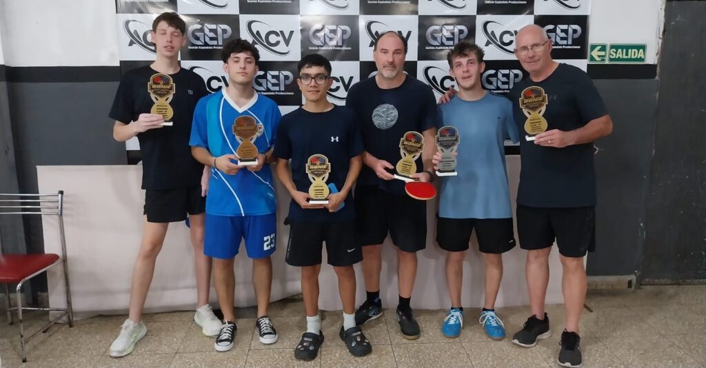 El mes de abril comenzó en el Club ACV con el «Circuito Donic» de Avanzados