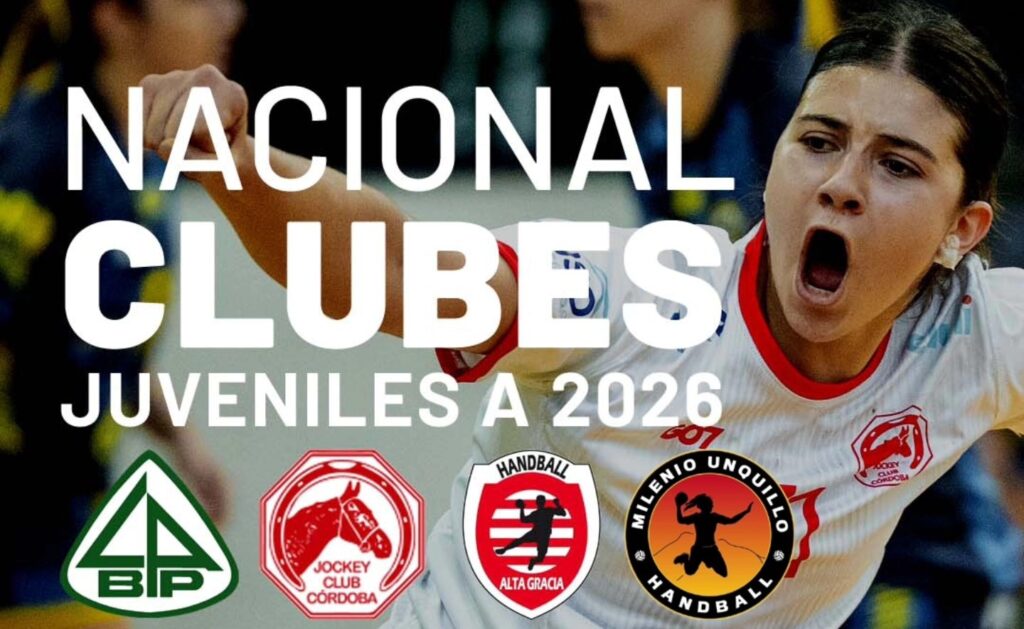 Se viene el Nacional de Handball de Clubes Juvenil «A» en Mendoza