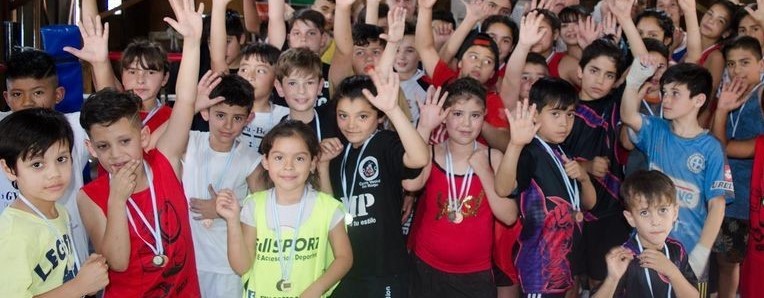 Primer Encuentro del Campeonato de Boxeo Infantil sin contacto