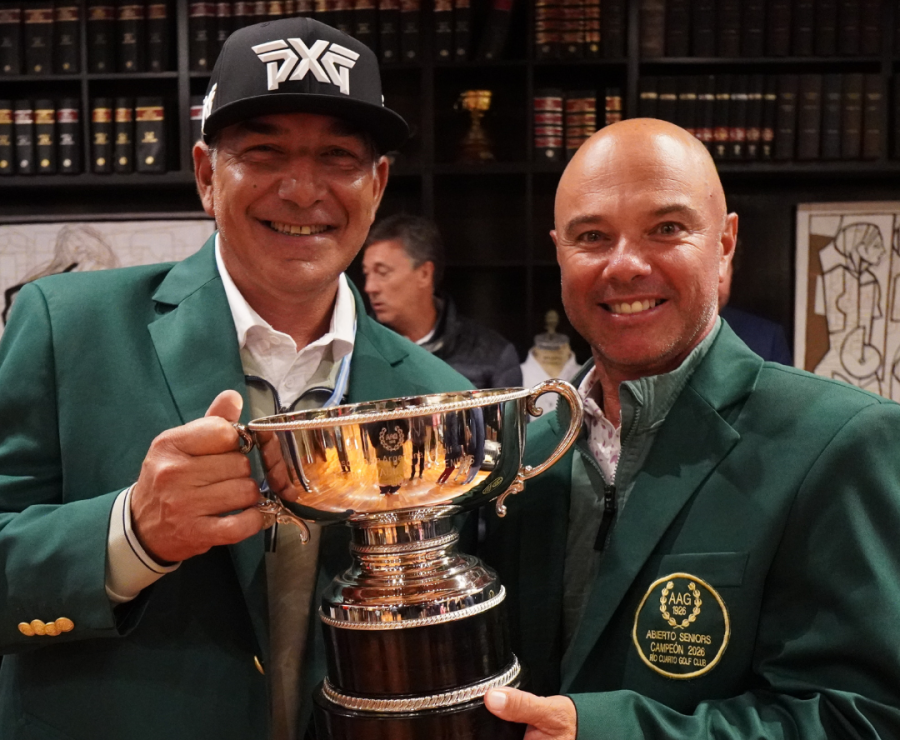 Ariel Cañete y Sebastián Fernández ganadores del Campeonato Abierto de Seniors