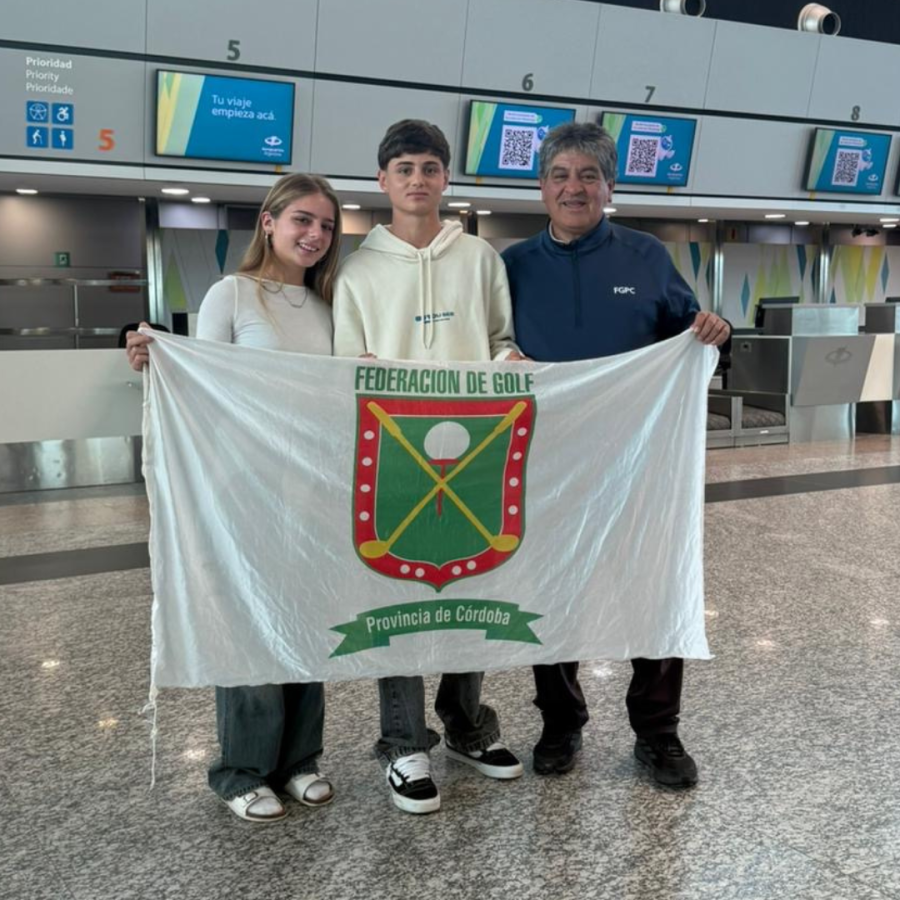 La Federación de Golf de la Provincia de Córdoba presente en el Abierto del Paraguay Juvenil