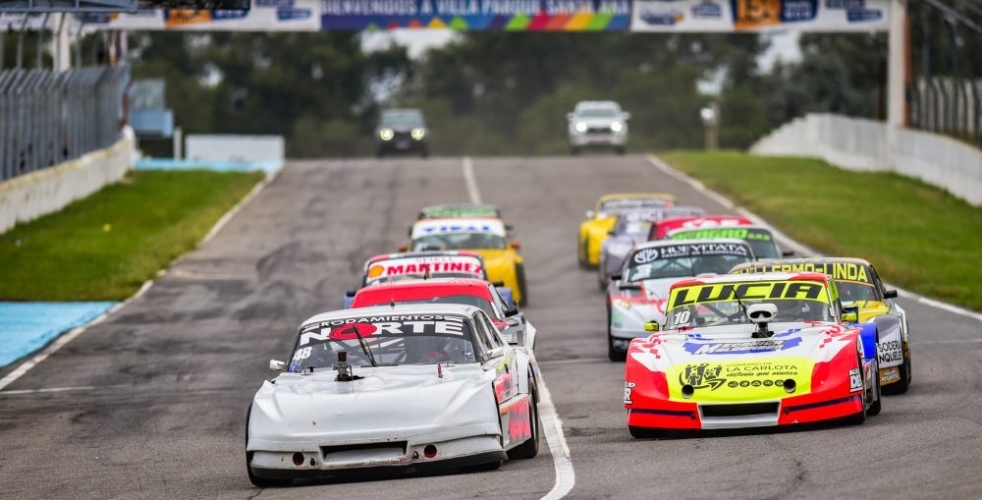 Terrier, Saby, Ronga y Viel festejaron en el inicio del Córdoba Pista en el Cabalén