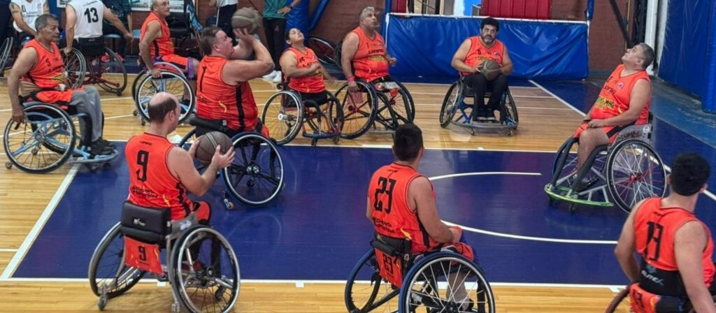 Segunda fecha del torneo de Básquet en silla de ruedas