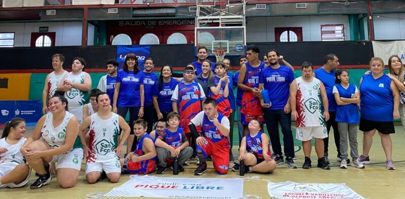 Córdoba vivió una nueva jornada de básquet inclusivo